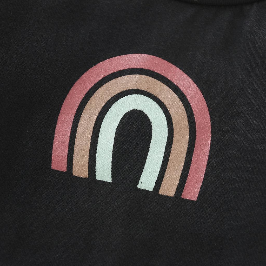 Boy Crewneck Sweatshirt Knit Long Sleeve Romper Solid  Oversized Sweater Bodysuit Pullover Top