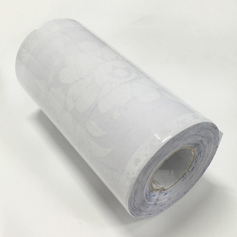 Adesivi murali con fiori in pizzo da 10 cm * 10 m Adesivo impermeabile per finestre da parete Linea di cintura Decorazione domestica