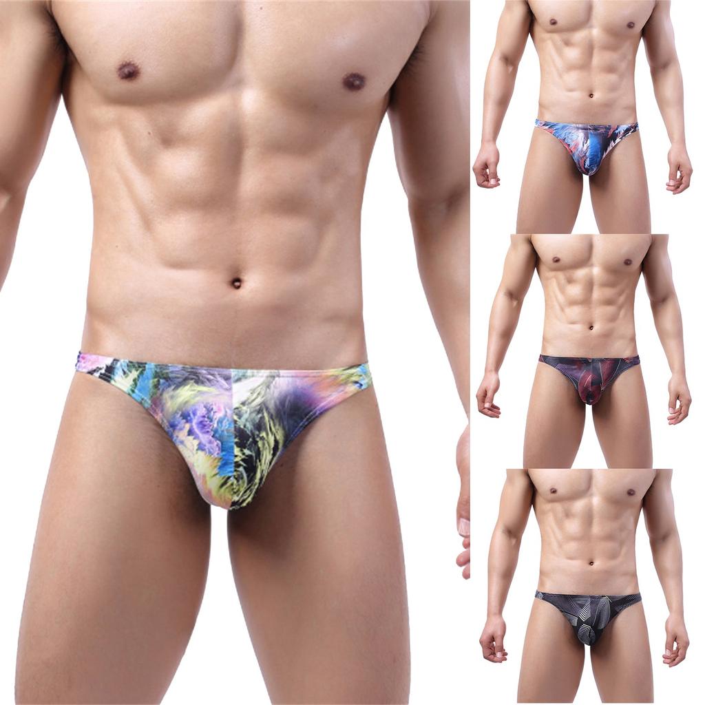 Mens Y Underwear Thong Underpants Soft Briefs Panties