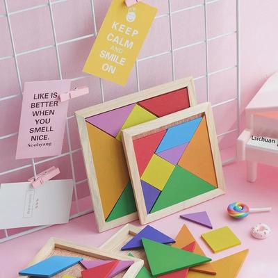 Colorful Wooden Jigsaw Puzzle - Children's Educational Toy & Teaching Aid