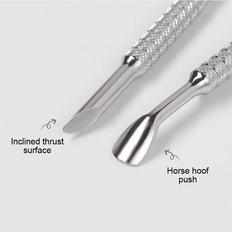 Neuer Push Cuticle Nägel Maniküre Spatel Nagelhautentferner Werkzeug Stäbchen Maniküre SPT06