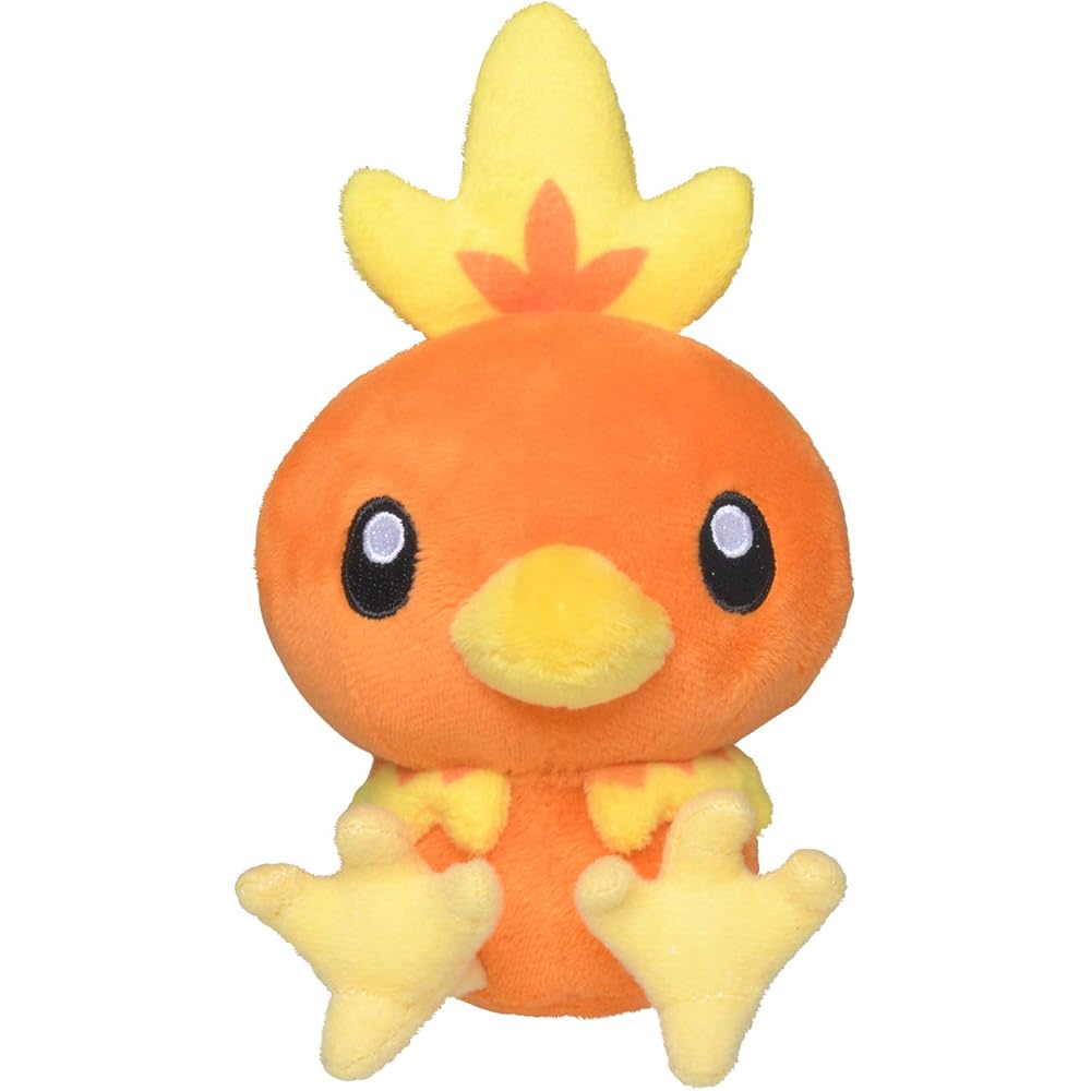 Pokmon Center Original Pokmon Fit Torchic Plush Toy 15.5x8x8 cm