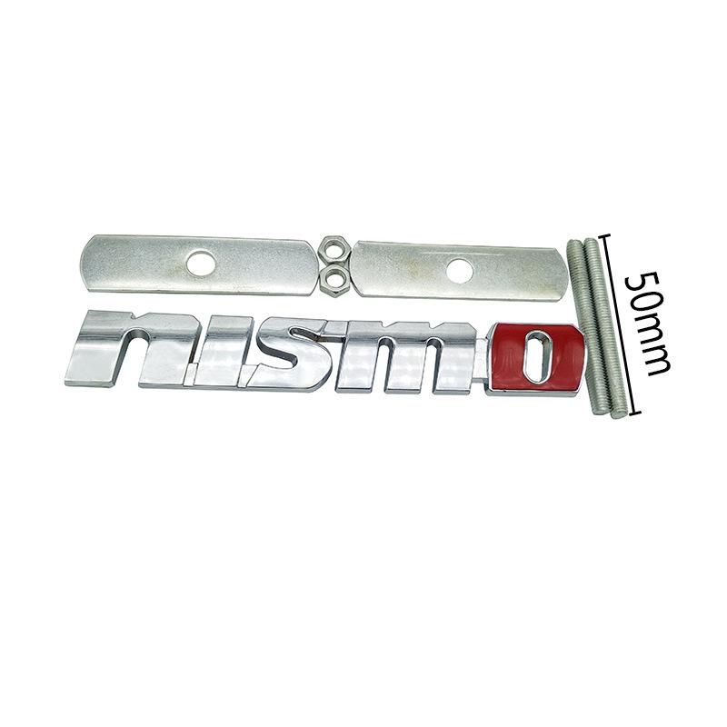 

Nismo car logo grille personalized car logo Teana car sticker NISMO metal modified 3D three-dimensional sticker car logo #1 чёрный