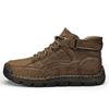 Men's Hand-stitched Boots Plus-size Casual Shoes Comfortable Soft Ankle Boots Outdoor Non-slip Wear Boots 2026