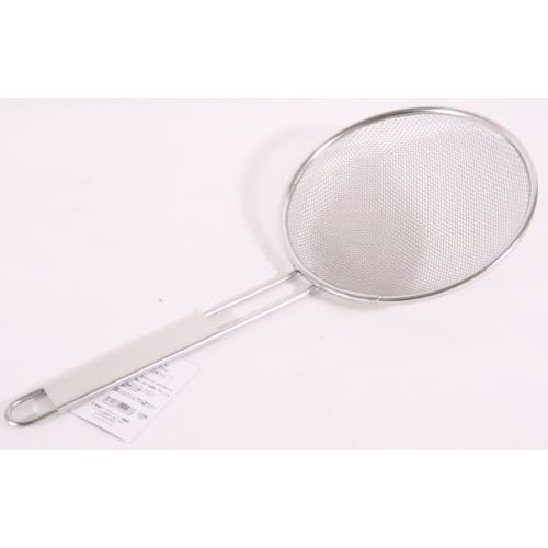 Three Snow Back Fat Strainer, 21cm, 18-8 Stainless Steel, Commercial Grade, Tsubame-Sanjo, Made in Japan, Three Snow Shinetsu Works, 10028