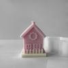 Reusable Silicone Soap Mold Silicone Candle Molds House Shaped Clay Mould Silicone Soap Making Molds Silicone Material