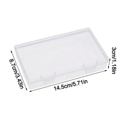 Transparante Bureau Opbergdoos Multifunctionele Grote Capaciteit Potlood Opbergdoos Stofdicht Milieuvriendelijke PP Sieraden Organizer