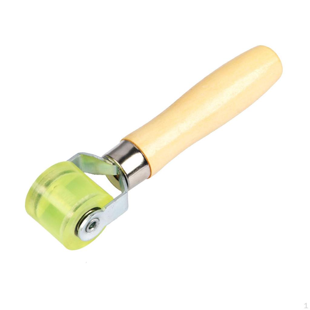 Car Sound Deadening Roller Application Rolling Wheel Maintenance Automotive Wood Handle Smoothing