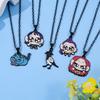 Demon Hunters Cartoon Character Pendant Necklace Jewelry Gift for Fans