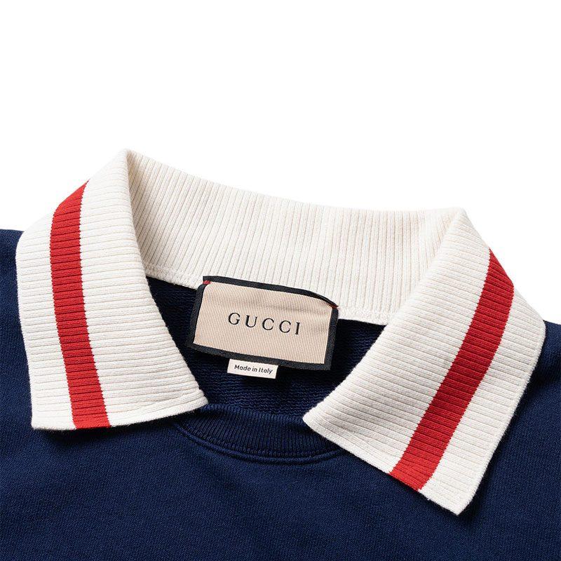 Gucci SS23 Sweatshirt Men's Marine Blue 715904-XJET4-4684
