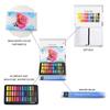 Künstler-Aquarellmalset 36 Farben feste Aquarellfarbe mit Wasserpinsel für Kinder Erwachsene Skizzieren Malen