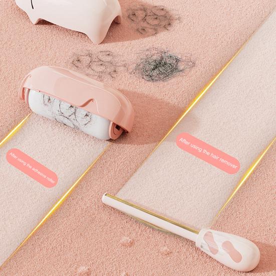 Rolka do ubrań Wzór Misia Mini Rozmiar Zmywalna Wielokrotnego Użytku Klejąca Powierzchnia Usuwacz Kłaczków Narzędzie do Usuwania Włosów i Kurzu Usuwacz Mechacenia Ubrań