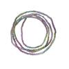 Women's Natural Tourmaline Beads Small Rice Beads Candy Color Long Chain Multi-loop Bracelet DIY Joker Live Supply