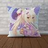 NekoPara Pillow Case For Car Sofa Decorative Home Doublesided Print Plush Square Throw Pillow Cushion Cover