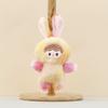 Plush Bunny Toy With Colorful Tiedye Design For Kids And Gift Collectors