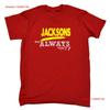 Jacksons Always Right Herren Lustiges Neuheit T-Shirt Oberteil vintage Gewaschen Designer-Kleidung Weiche Mode Stilvoll Leicht