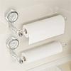 Easy Installion Rotatable Paper Towel Holder Suction Cup Hook for Efficient Kitchen and Bathroom Storage Solution