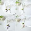 Flowers Strap Keychain Pendant Car Keyring Hanging Ornament Tulip Phone-Charms for Handbag Purses Bag Wallet-Decorations