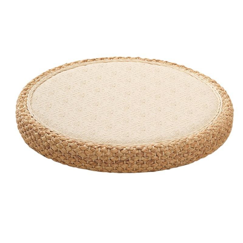Memory Foam Tatami & Meditation Pillow for Bay Window Seating, Portable Decorative Pad for Living Room, Yoga, Guest