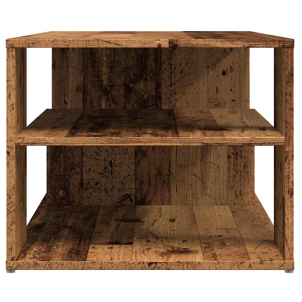 Coffee Table with Rustic Wood Look 100 x 50 x 40 cm Engineered Wood