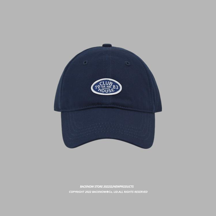 Small head circumference hat, men's original design, handmade letter baseball cap, simple and stylish, makes the face look smaller, women's duckbill