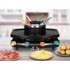 CONTINENTAL EDISON CERFG86B Raclette and Fondue Appliance for 8 People - Black