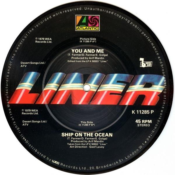 

7inch Record LINER - You And Me K11285P Atlantic 1979 UK Soul/Funk Used