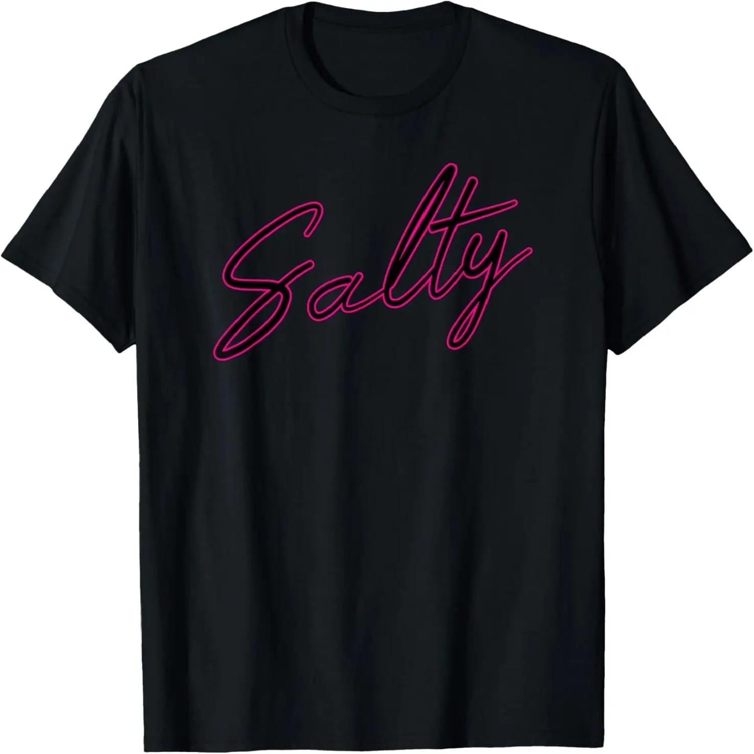 Salty Womens T-Shirt S чёрный