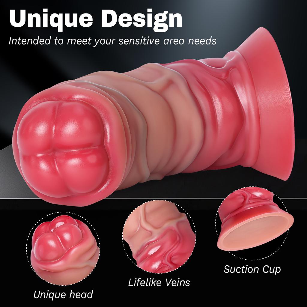 Alien Penis Silikon Weiches Fleisch Falsche Vagina Manuell Seltsam Dick Weiblicher Masturbator Erwachsenenspielzeug