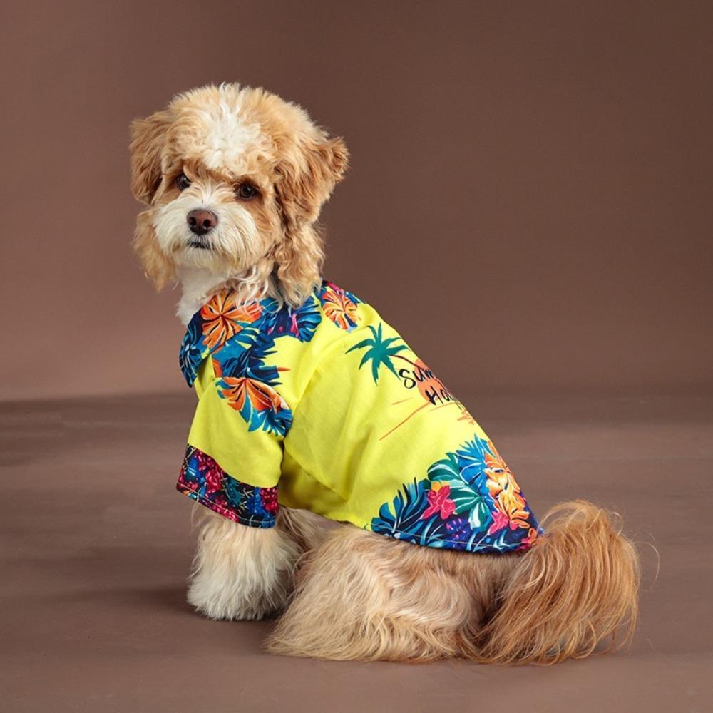 Atmungsaktives Haustier Kurz-T-Shirt Sommer Dünner Hunde-Pullover Mode Haustier-Sweatshirt Feiertag Hochzeit