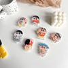 Crayon Shin Chan Anime Figures Cartoon Mobile Phone Cushion Bracket Interest Back Stick Telescopic Bracket Desktop Ornament Gift