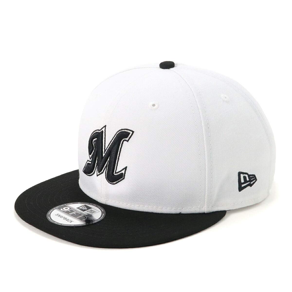 

[New Era] Кепка NPB 9FIFTY Chiba Lotte Marines Оптический БелыйЧерный Свободный