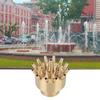 DN40 Female Thread Fountain Nozzle 3 Layer Scattering Landscape Spray Head for SPA Pool