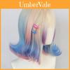 Cosplay Wavy Short Wig With Hightemperature Silk For Addams Costume