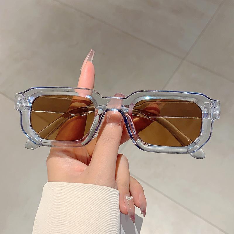 Vintage Square Sunglasses Woman Fashion Retro Sun Glasses Female Candy Colors Mirror Eyewear New Brand Designer Shades