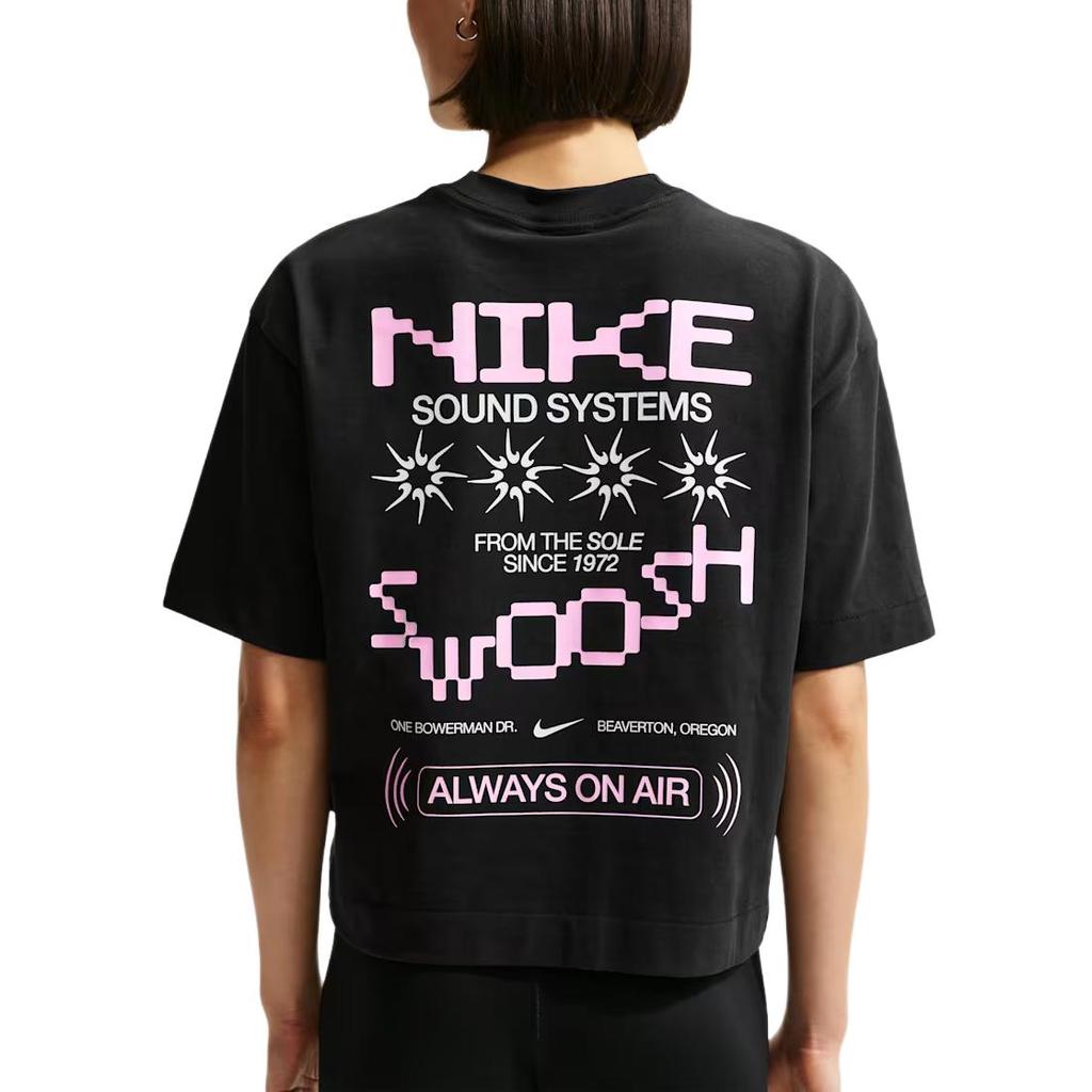 Nike Comfortable Fashion Short Sleeve Crew Neck T-Shirt Women tops IV3241010
