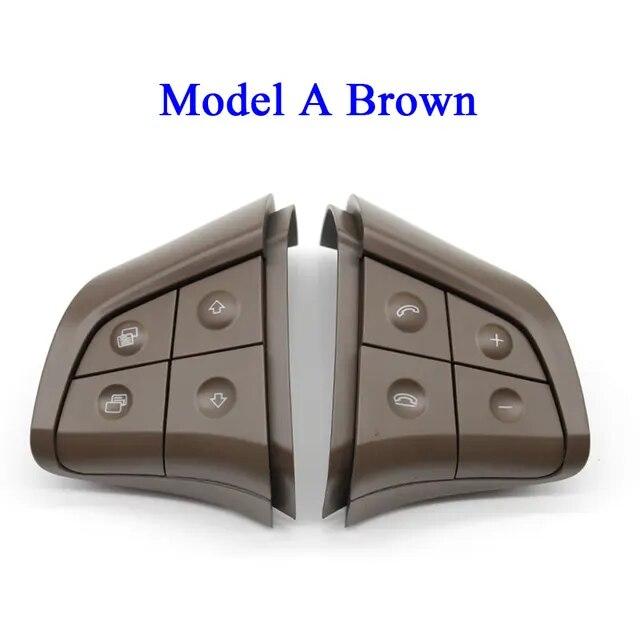 W164 W245 W251 Svart rattbryter Kontrollknapper Bil multifunksjonsnøkler Montering For Mercedes Benz GL ML RB Class