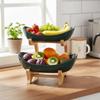 Modern Style Snack Dish Creative Design Cake Stand Fruit Basket Dried Fruit Basket  Living Room