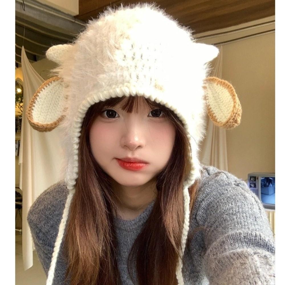 Ear Protection Winter Hats for Women Keep Warm Furry Hat Cute Plush Hat Autumn Winter