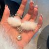 Soft Feather Snowflake Pearls Chokers Necklace Clavicle Chain Collarbone Chokers Party Club Fashion Jewelry