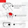 75/90mm Truck Bus Round Blind Spot Mirror HD Convex Wide Angle Rear View Mirror Blind Spot Auxiliary Mirrors Auto Accessories