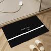 Modern Bathroom Non Slip Floor Mats Absorb Water, Stain, and Are Simple Household Flooring That Dries Quickly and Prevents Falls