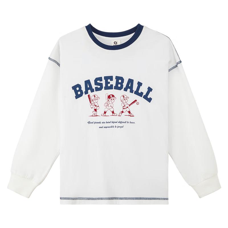 Boys  2025 New Long Sleeve Cotton T-shirt 150
