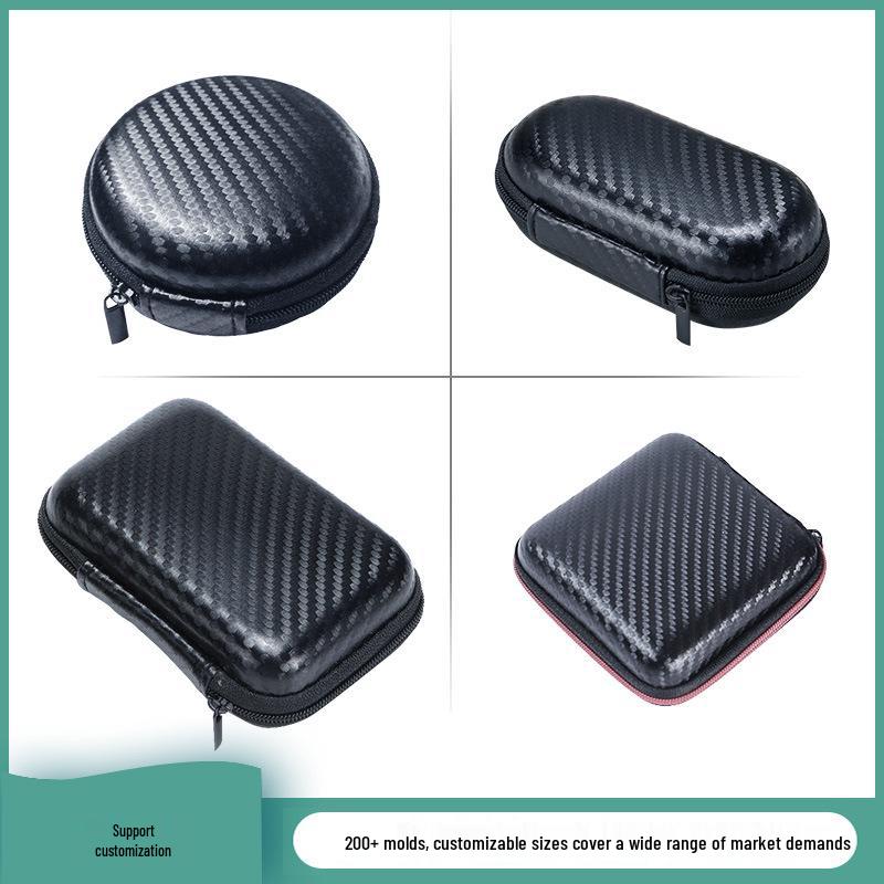 Portable EVA Storage Bag for Headphones, Power Bank, Data Cable & Hard Drive