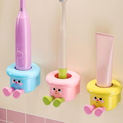 Badezimmer-Organizer für elektrische Zahnbürsten und Make-up-Pinsel, Wandmontage