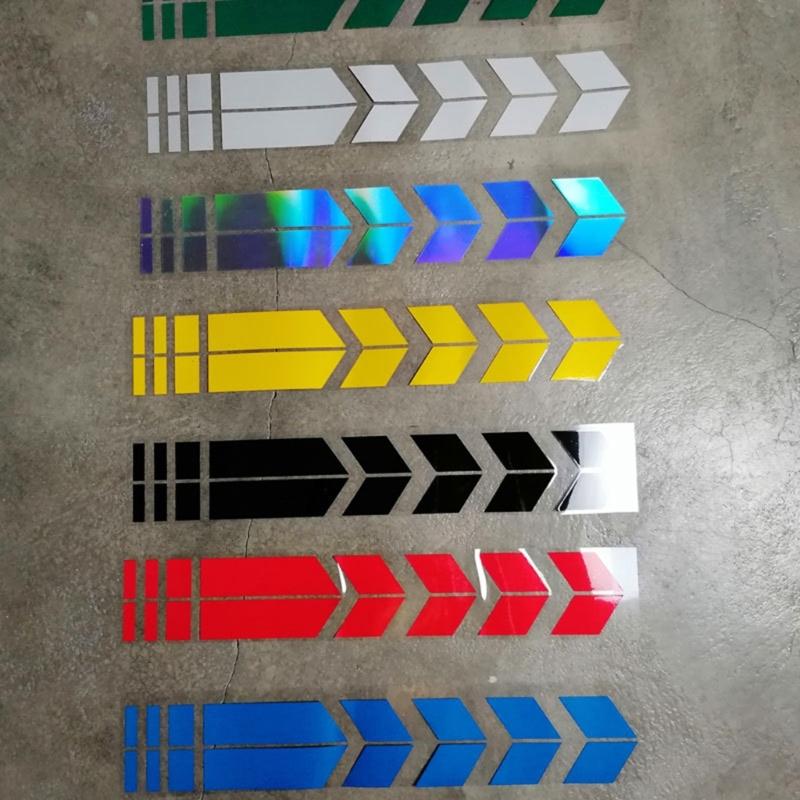 Scooter Mudguard Decals Graphics Motorcycle Mudguard Stripe Decoration Sticker Motorbike Accessories Reflective Tape