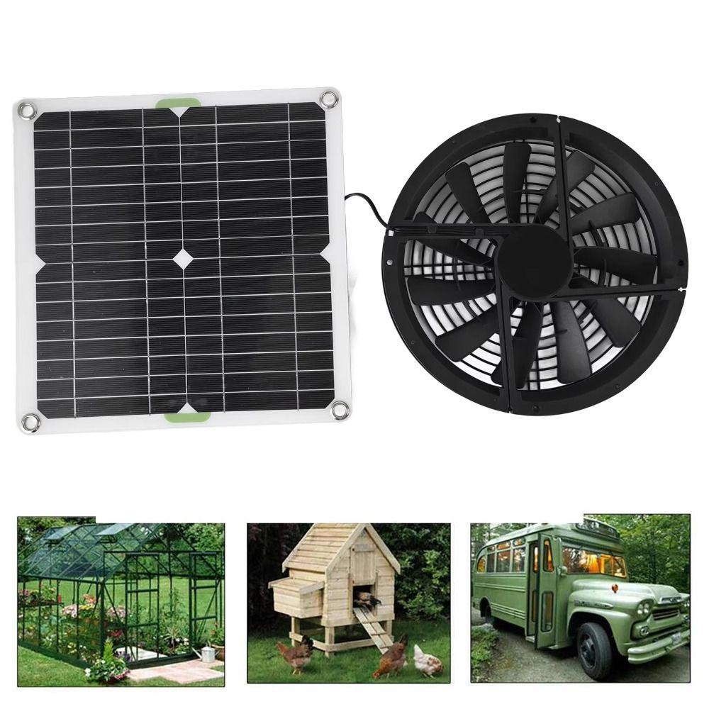Powerful Airflow Boosted Impeller Fan Exhaust Fan Air Blower  Chicken Coop Greenhouse Shed Fan