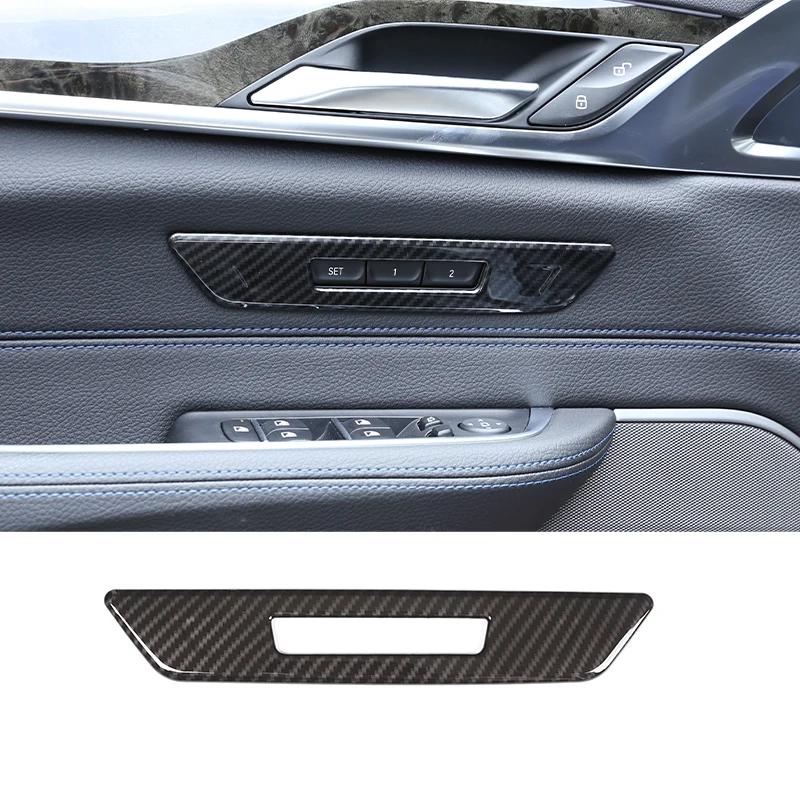 For BMW 5 Series G30 2018-,Steering Wheel,Dashboard,Console Gear Shifter,Panel Sticker,Car Interior Carbon Fiber Trim Cover