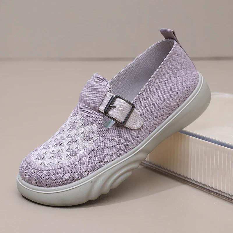 Fashion Women's 2025 Fashion Casual Sports Shoes Lightweight Breathable Soft Comfortable Slip-resistant Outdoor Travel Leisure Shoes