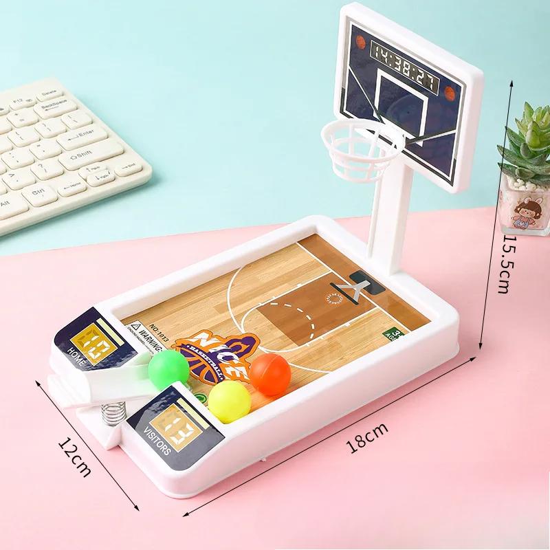 New Shooting Game Machine Mini Basketball Rack Shooting Machine Parent-child Interaction Children Indoor Leisure Educational Toy